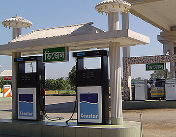 La máquina de cargar el gas de GNC (el gas natural 